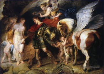 Persée et Andromède Baroque Peter Paul Rubens Peinture à l'huile